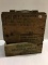 Lot of 2 Adv. Wood Boxes Including Remington