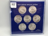 Collection of 7-New Orleans Morgan Silver