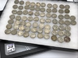 Group of Approx. 72 Buffalo Nickels
