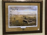 Professionally Framed Signed Ducks Unlimited 2009