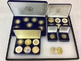 Lot of 25 Various Gold REPLICA Coins
