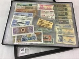 Collection of Various Foreign Paper Currency