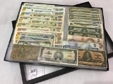 Group of Various Foreign Paper Currency Including
