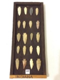 Collection of Contemp. Arrowheads Glued