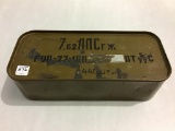Metal Container w/ 440 Rounds of Russian 7.62