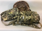 Lot of 3 Various Hunting Design Bags