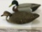 Pair of LL Bean Oversize Cork Mallards
