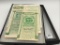 Collection of 9 Old Certificates for Shares of the