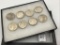 Collection of 8-1921 Morgan Silver Dollars