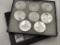 Collection of 8-Engelhard One Troy Ounce