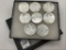 Collection of 8-Engelhard One Troy Ounce