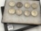 Collection of 8-1921 Morgan Silver Dollars