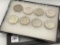 Collection of 8-1921 Morgan Silver Dollars