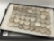 Collection of Approx. 51 Franklin Half Dollars