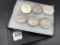 Collection of 6 Morgan Silver Dollars Inclluding