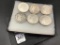 Collection of 6 Morgan Silver Dollars Including