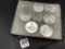 Collection of 8-Engelhard One Troy Ounce
