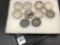 Collection of 10 Morgan Silver Dollars Including