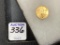 1992 5 Dollar 1/10th OZ Gold Coin