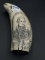 Scrimshaw Piece w/ Ship H.M.S. Victory w/ Horatio