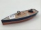 Tin 1930's Wind Up Lindstrom Toy Boat