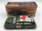1950's Tin Lupor Friction Ambulance w/ Box