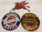 Lot of 3 Sm. Contemp Porcelain Signs Inclulding