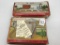 Lot of 2 Plasticville RR Houses w/ Boxes