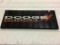 Dodge Motorsports Porcelain Sign w/ Dbl Hinge
