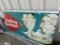 Lg. 1959 DQ Sign (2 Corners Broken & Missing Edges