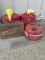 Lot of 4 Various Gasoline Cans