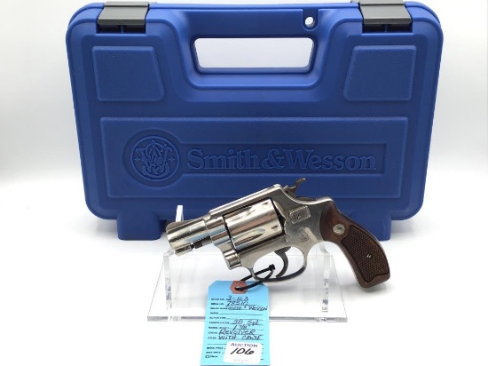 Smith & Wesson 38 Special Revolver w/