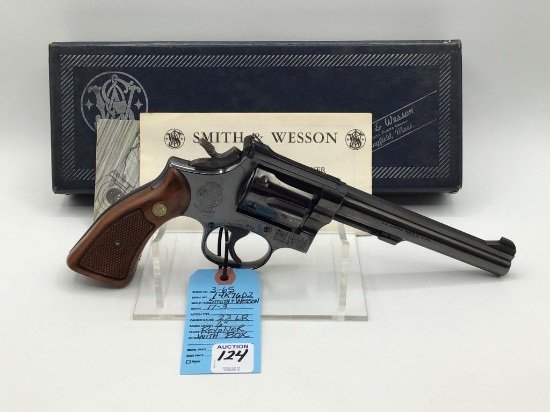 Smith & Wesson Model 17-3 22 LR Revolver