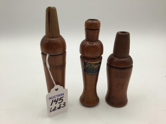 Lot of 3 Calls Including JC Higgins