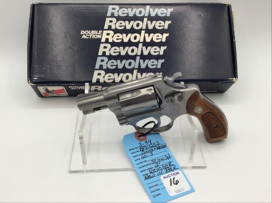 Smith & Wesson Model 60-3 Revolver-38 S&W Special