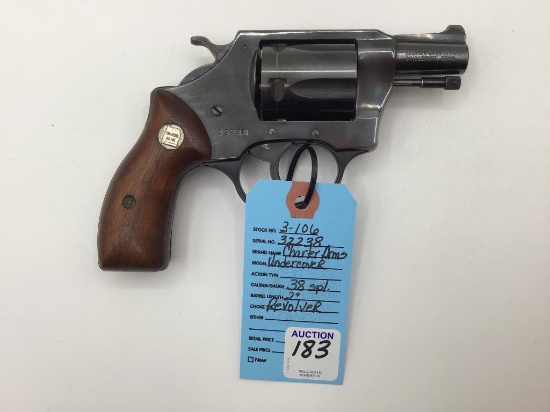 Charter Arms Undercover 38 Special Revolver