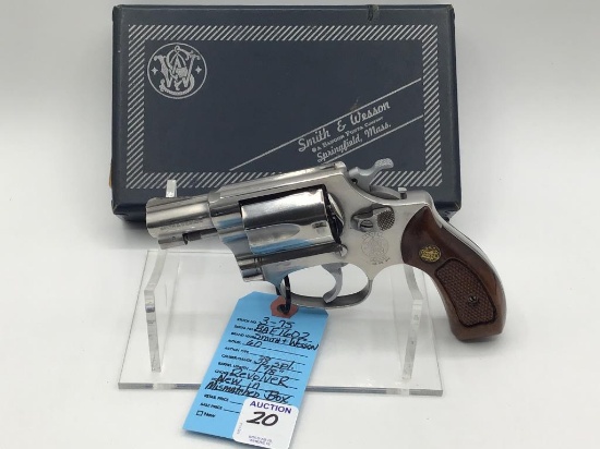 Smith & Wesson Model 60 Revolver 38 Special