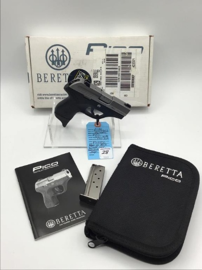 Beretta Pico 380 Auto Semi Auto Pistol-
