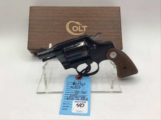 Colt Agent 38 Special Revolver w/ 2 In Brl-