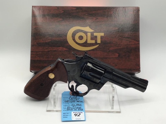 Colt Trooper MKIII 22 Mag Revolver w/ 4 Inch