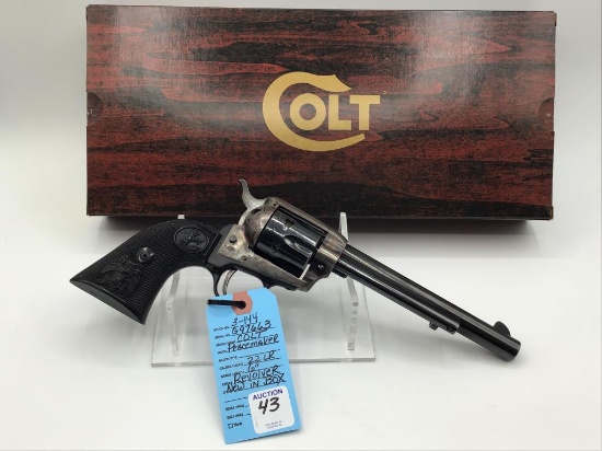 Colt Peacemaker 22 LR Revolver w/ 6 Inch Brl-