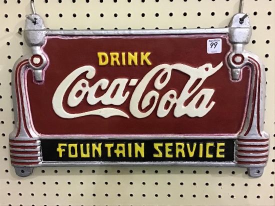 Heavy Iron Contemp. Drink Coca Cola Fountain