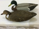 Pair of LL Bean Oversize Cork Mallards