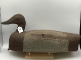 Oversized Wisconsin Cork Canvasback Hen Decoy
