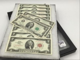 Collection of 13 Crisp UNC Consecutive Number