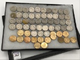 Collection of 60 Coins Including