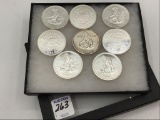 Collection of 8-Engelhard One Troy Ounce