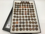 Collection of Approx. 92 Indian Head Pennies
