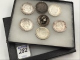 Collection of 6 Coins Including 5 Columbian