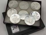 Collection of 8-Engelhard One Troy Ounce